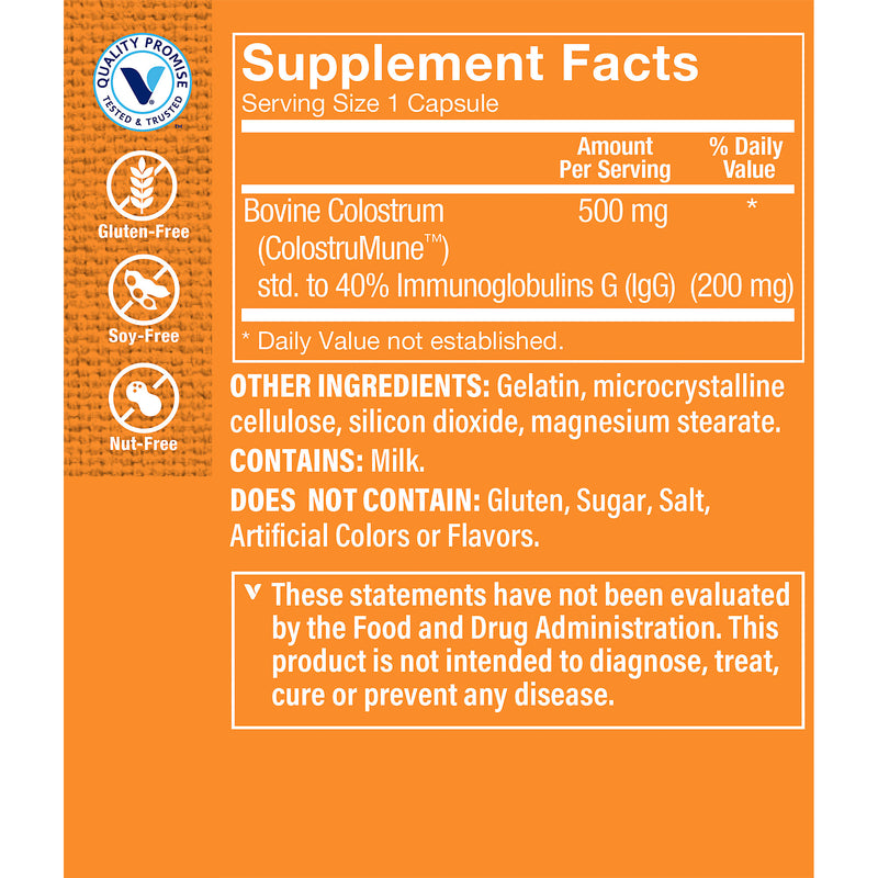 Colostrum 40% IGG (120 Capsulas)