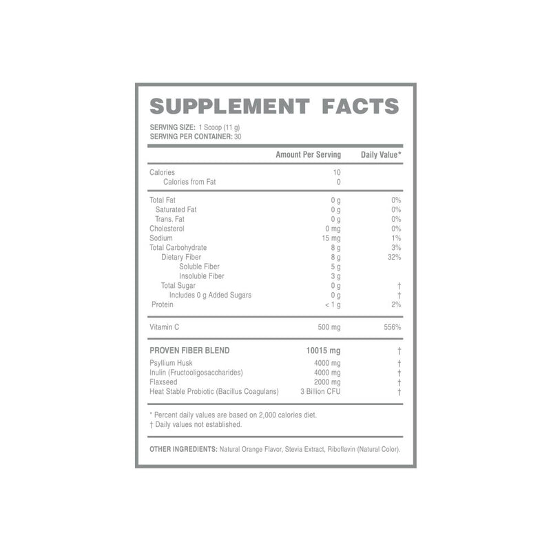 Fiber - Naranja (330 g)